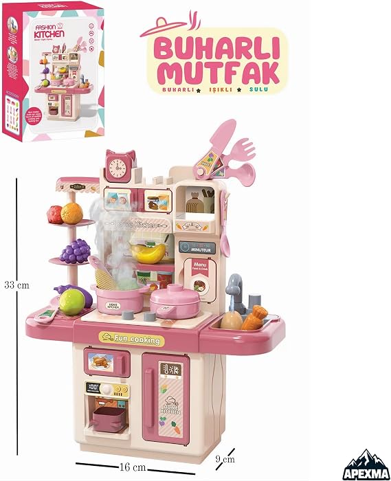 Steam Real Water Flowing Educational Mini Kitchen Set