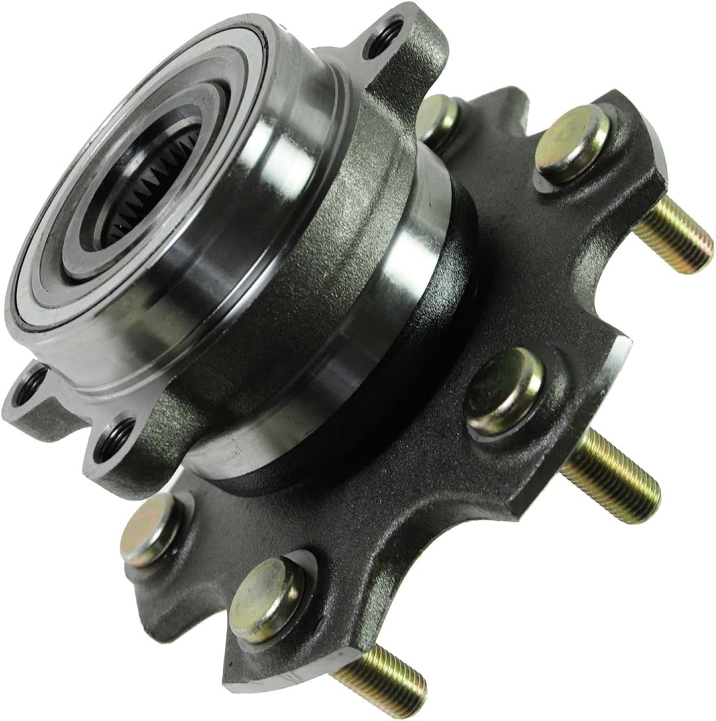 TRQ Rear Wheel Bearing & Hub Assembly with ABS Sensor Compatible with 2001-2006 Mitsubishi Montero - Image 2