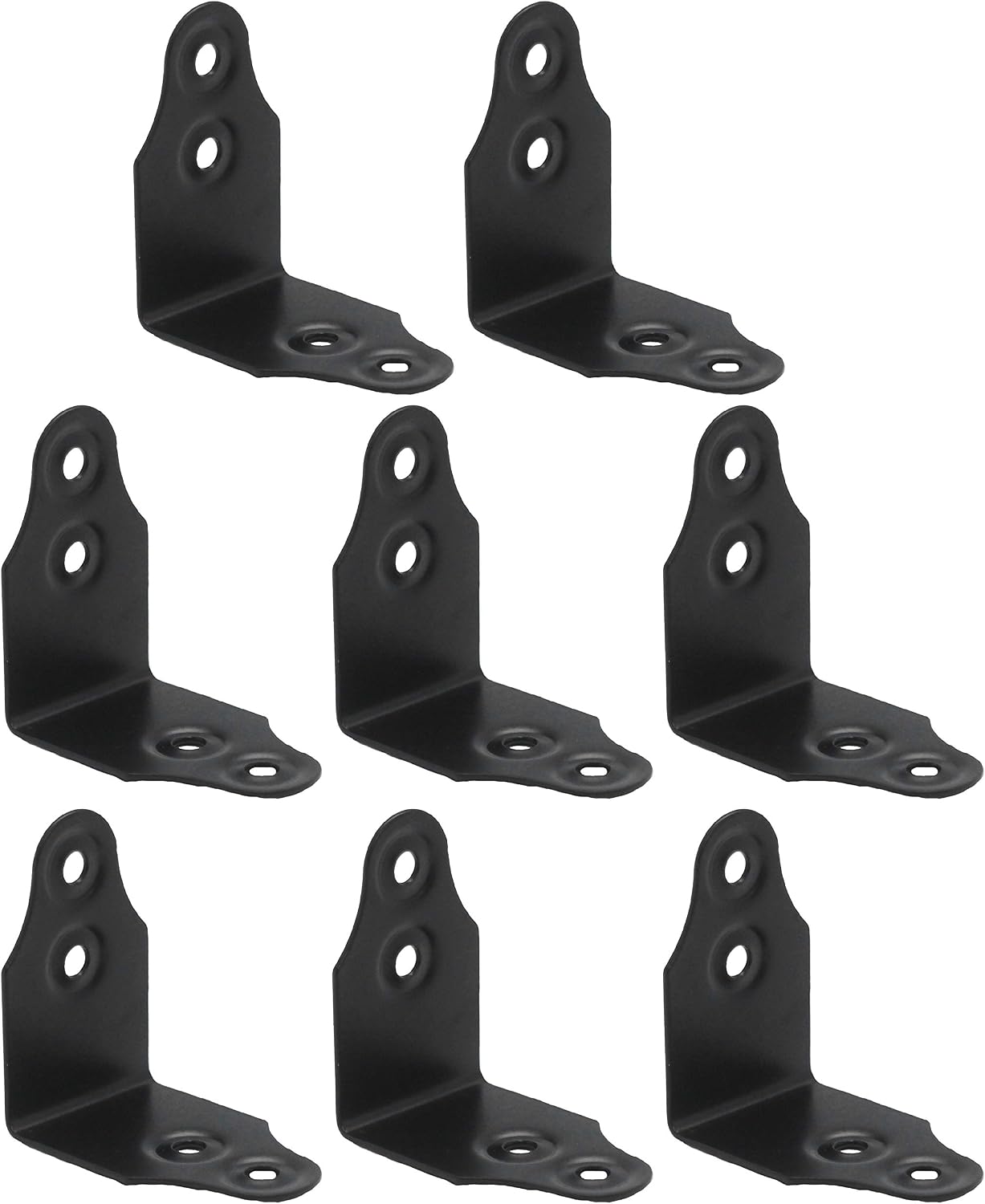 Seismic Audio - SARHW49 - Set of 8 Large 2 Inch Black Rack Case Clamp for PA DJ Rack Road ATA Case