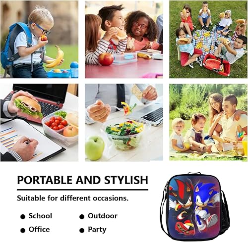 Miniatura 6 de WEKUW Mochila para niños con estampado 3D de dibujos animados de anime, mochila para adolescentes, mochila escolar para niños y niñas, Anime 2,