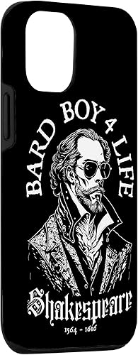 Miniatura 3 de iPhone 1212 Pro Funny William Shakespeare Gafas de sol Bard Boy 4 Life Case