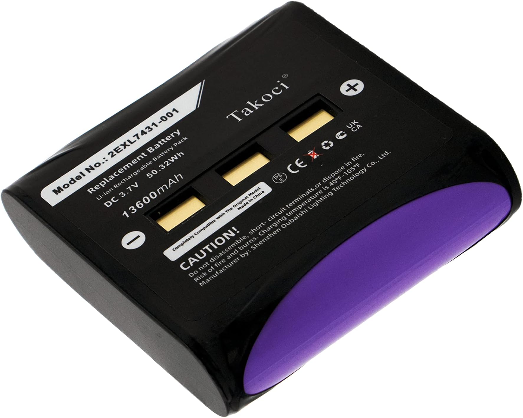 XOVKOUES Replacement Battery for Juniper Allegro 2 Archer 2 Carlson Archer 2 Carlson Mini 2 Surveyor 2 Systems AG2 Systems AR23.7V/13600mAh