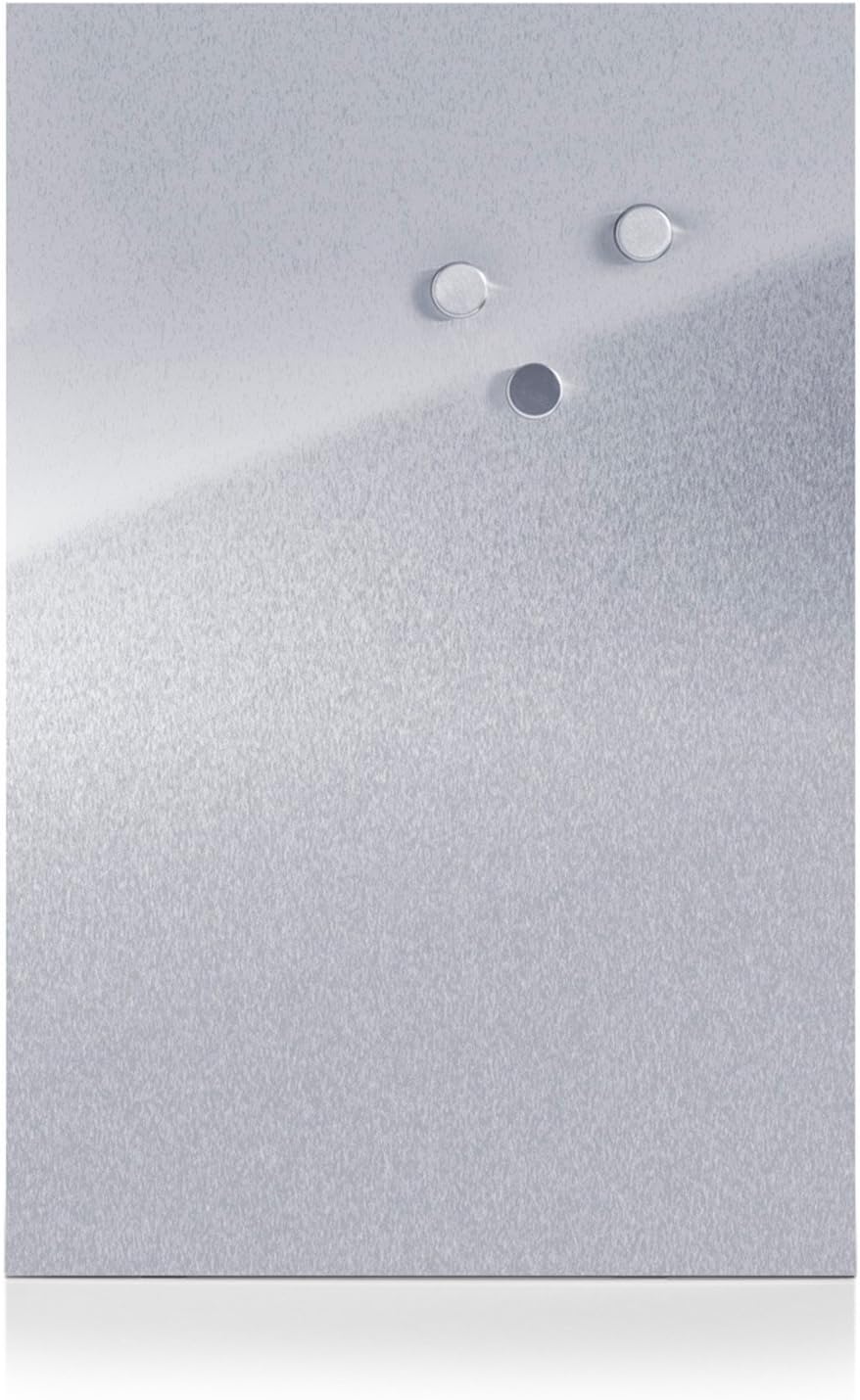 Zeller 40 x 60 cm Stainless Steel 11120 Magnetic Board, 40 x 60cm, Silver