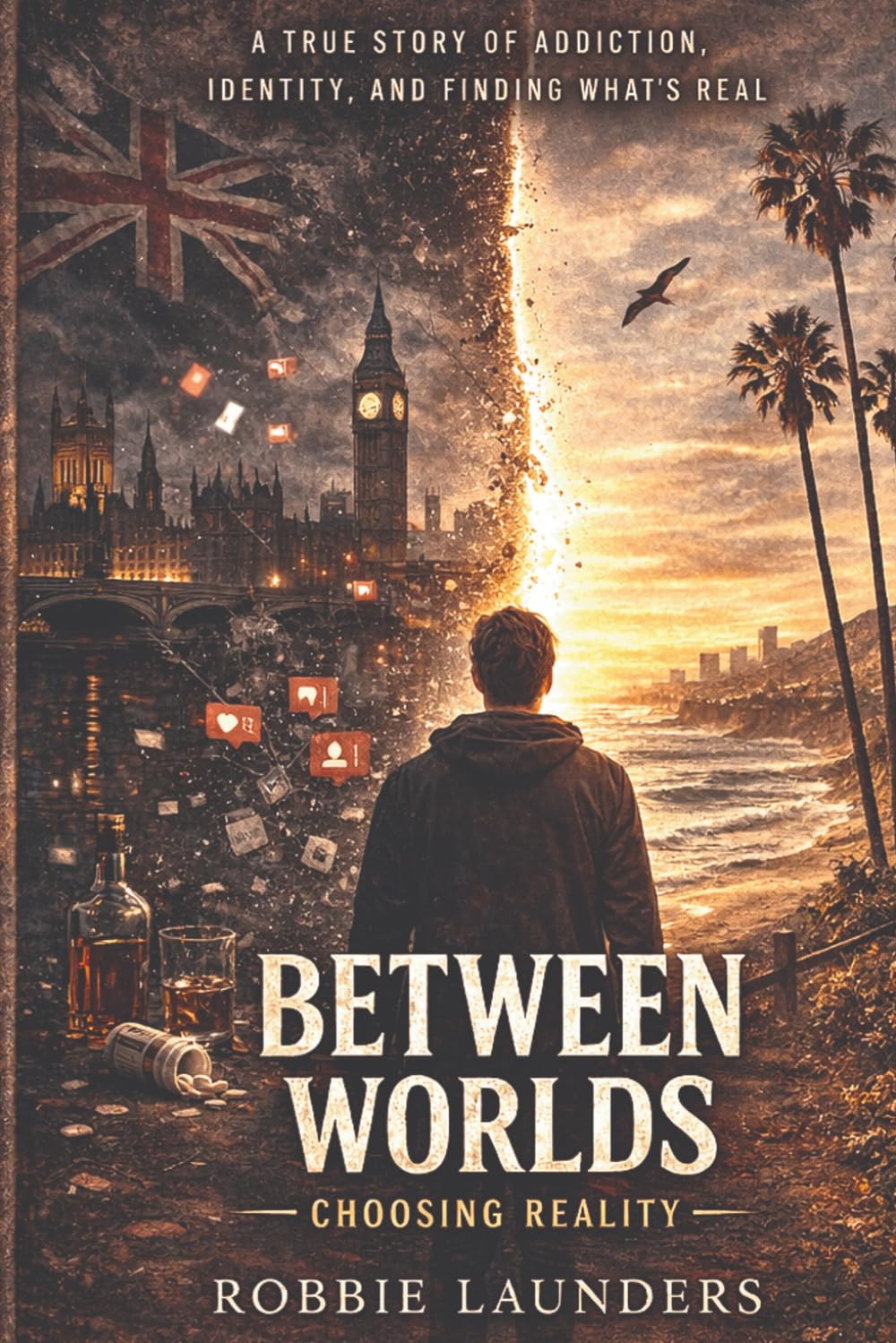 Between Worlds: Choosing Reality: A True Story of Addiction, Identity, and Finding What's Real