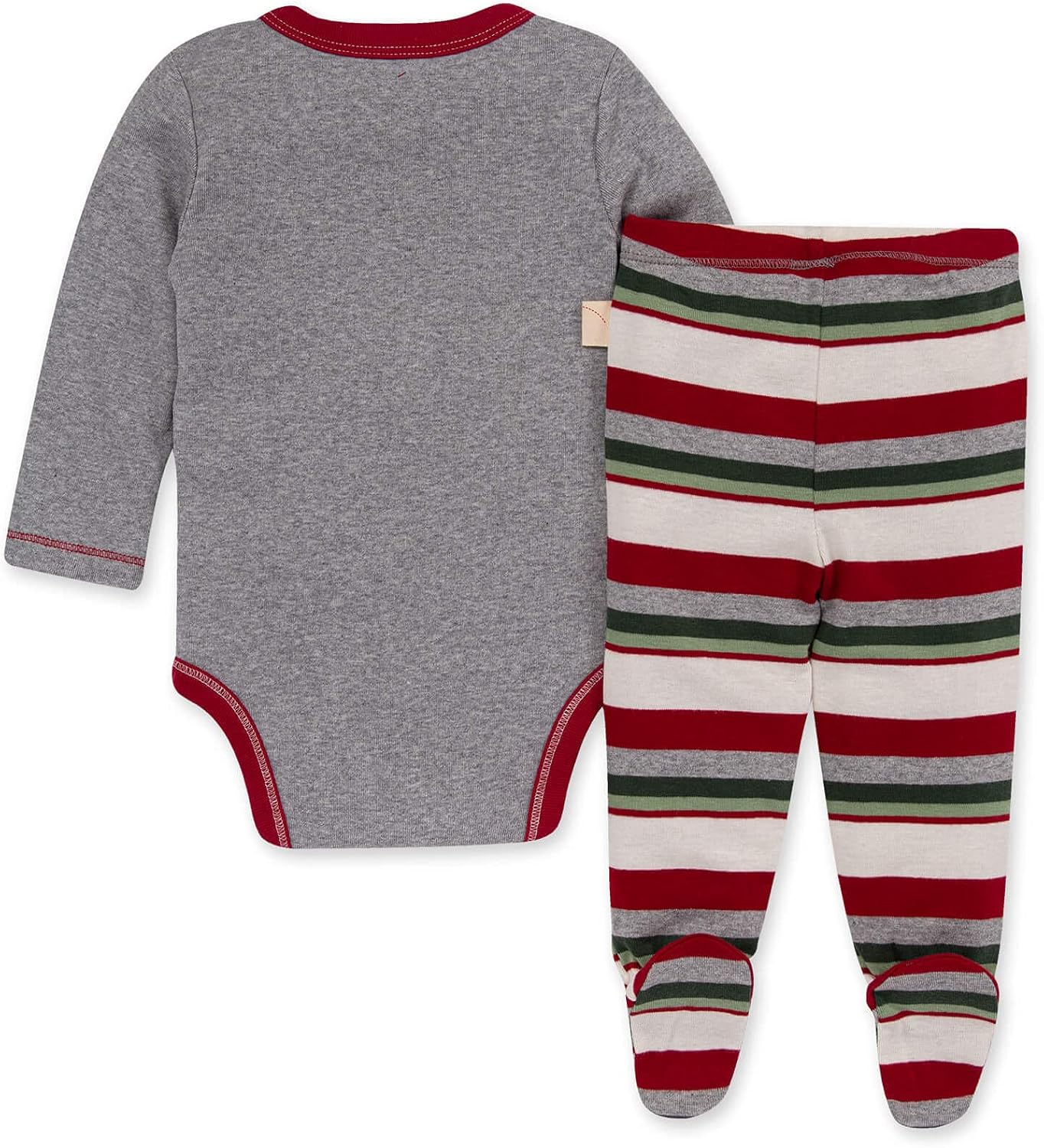 Miniatura 2 de Burts Bees Baby Baby Girls Bodysuit Pant Set 100 Organic Cotton