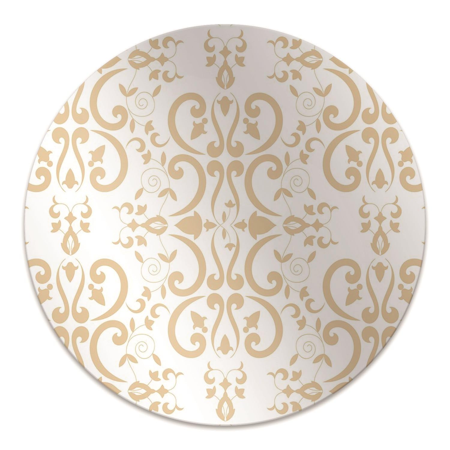Tapis de chaise ø100 cm style baroque pour préserver le sol de la maison