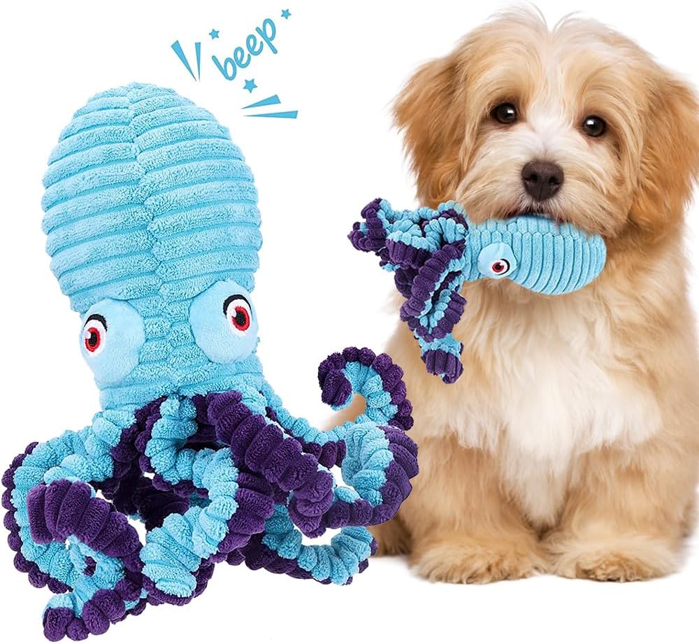 Askshy Octopus Dog Toys for Aggressive Chewers，Dog Toys