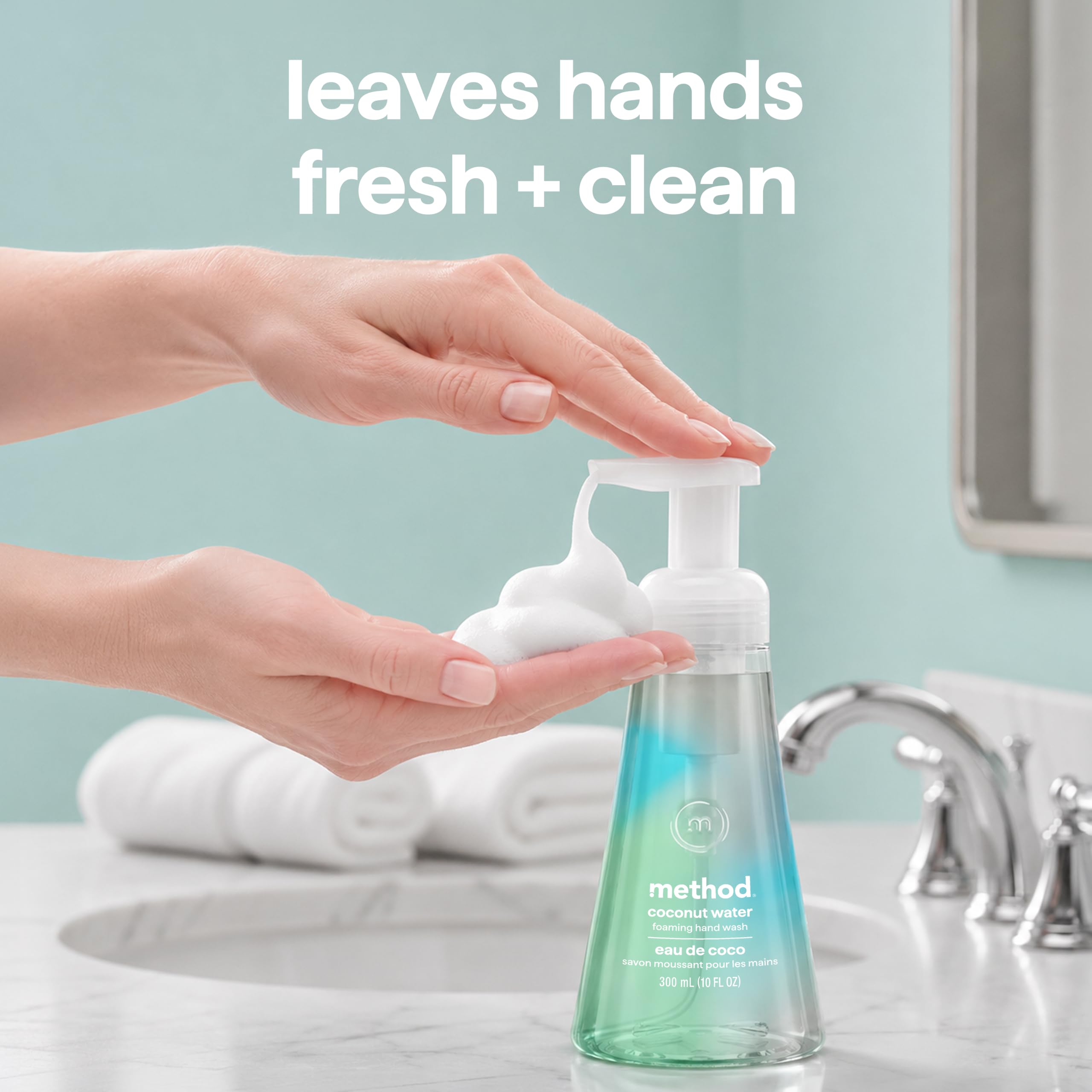 Method Foaming Hand Wash - Coconut Water -8 Method Foaming Hand Wash - Coconut Water -8