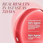LONDONTOWN Sheer Strength Nail Blush - 2-in-1 Tinted Nail Hardener Strengthening Treatment With Jelly Finish, Poppy, 0.40fl oz