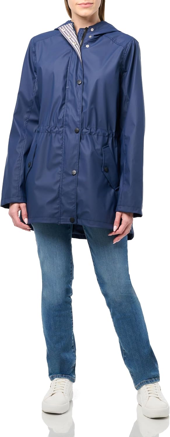 Urban Republic Womens Vinyl Raincoat Anorak