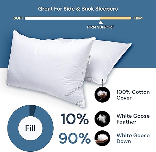 Miniatura 3 de pillowtex High End Ganso Blanco Firme almohada
