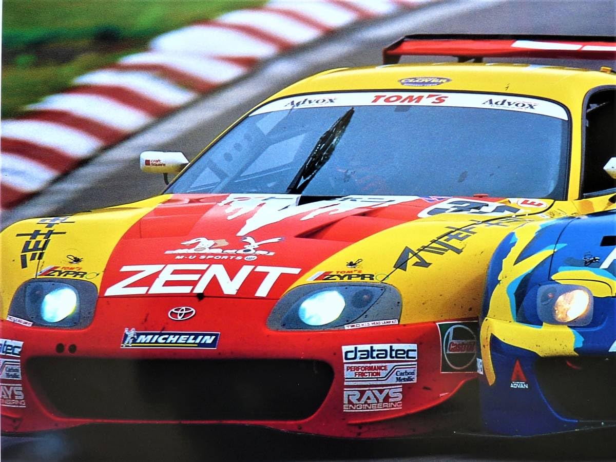 Amazon.co.jp: ポスター 2001年JGTC #25対＃37 アドバントヨタ
