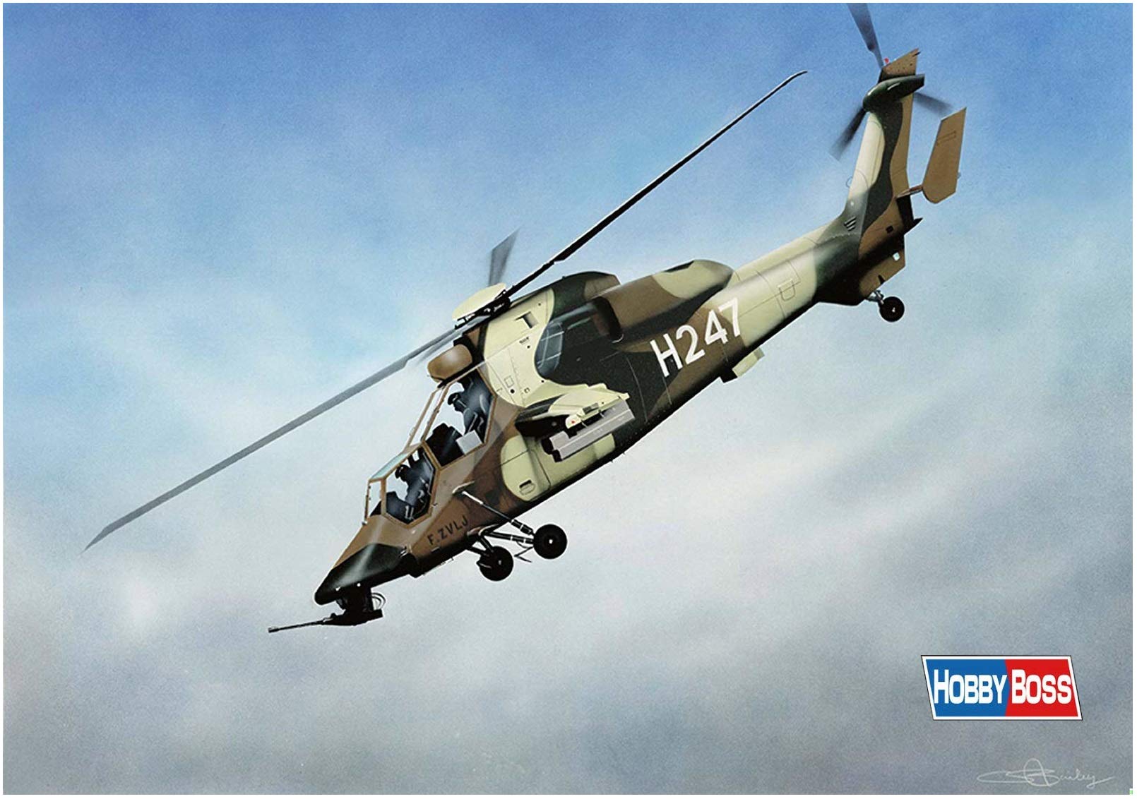 Hobby Boss Eurocopter Tigre HAP Airplane Model Building Kit