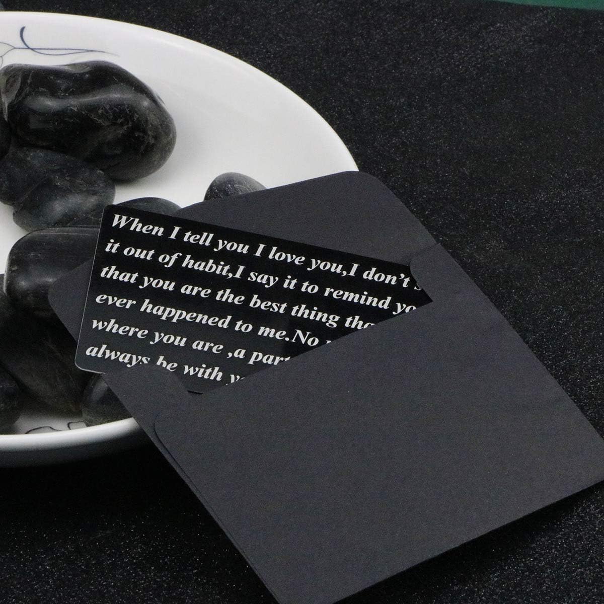 Jstud Engraved Wallet Inserts Card Birthday Thanksgiving Gifts Card for Lover Husbands Wife Boyfriend Girfriend - Image 5