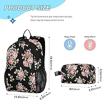 Mochila Para Niños, Mochila Escolar Para Mujer, Grande, Color Rosa