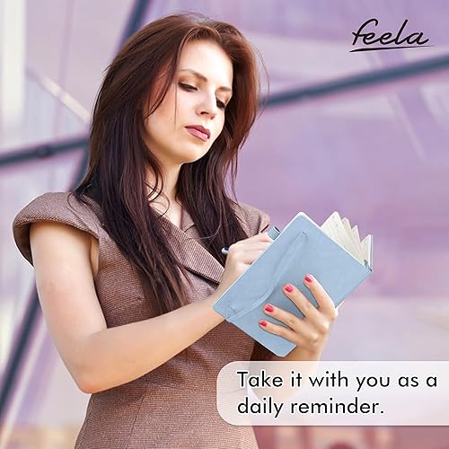 Miniatura 6 de feela Paquete de 18 cuadernos para trabajo, cuadernos de negocios de tapa dura a granel con soporte para bolígrafo para hombres y mujeres, para