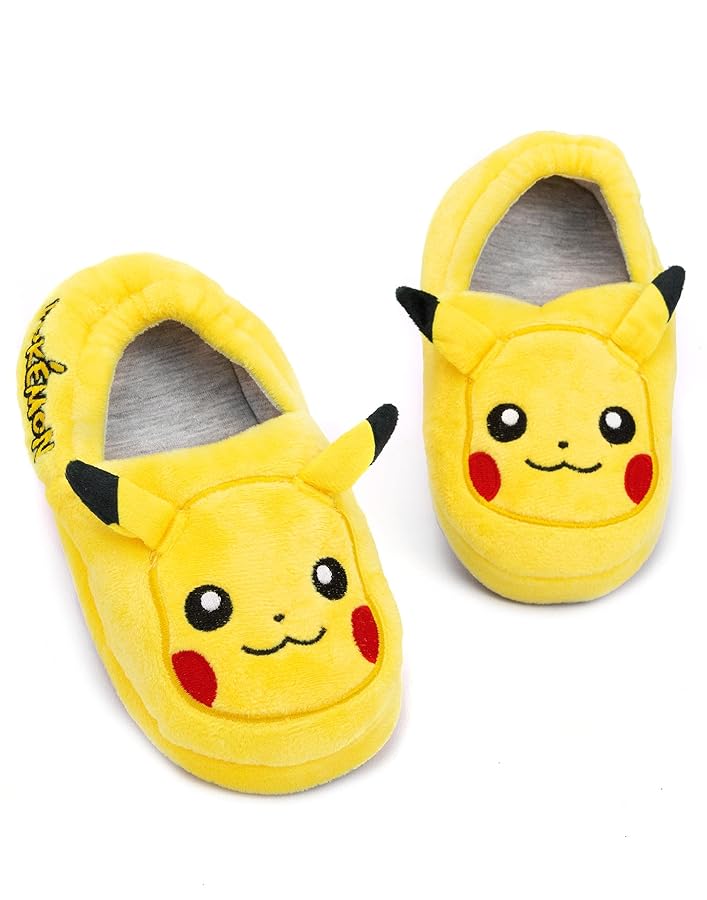 Pokemon Pikachu Slippers for Boys and Girls 3D Character