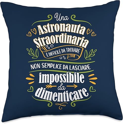 Astronauta Straordinaria Regalo Tema Astronauta Throw Pillow