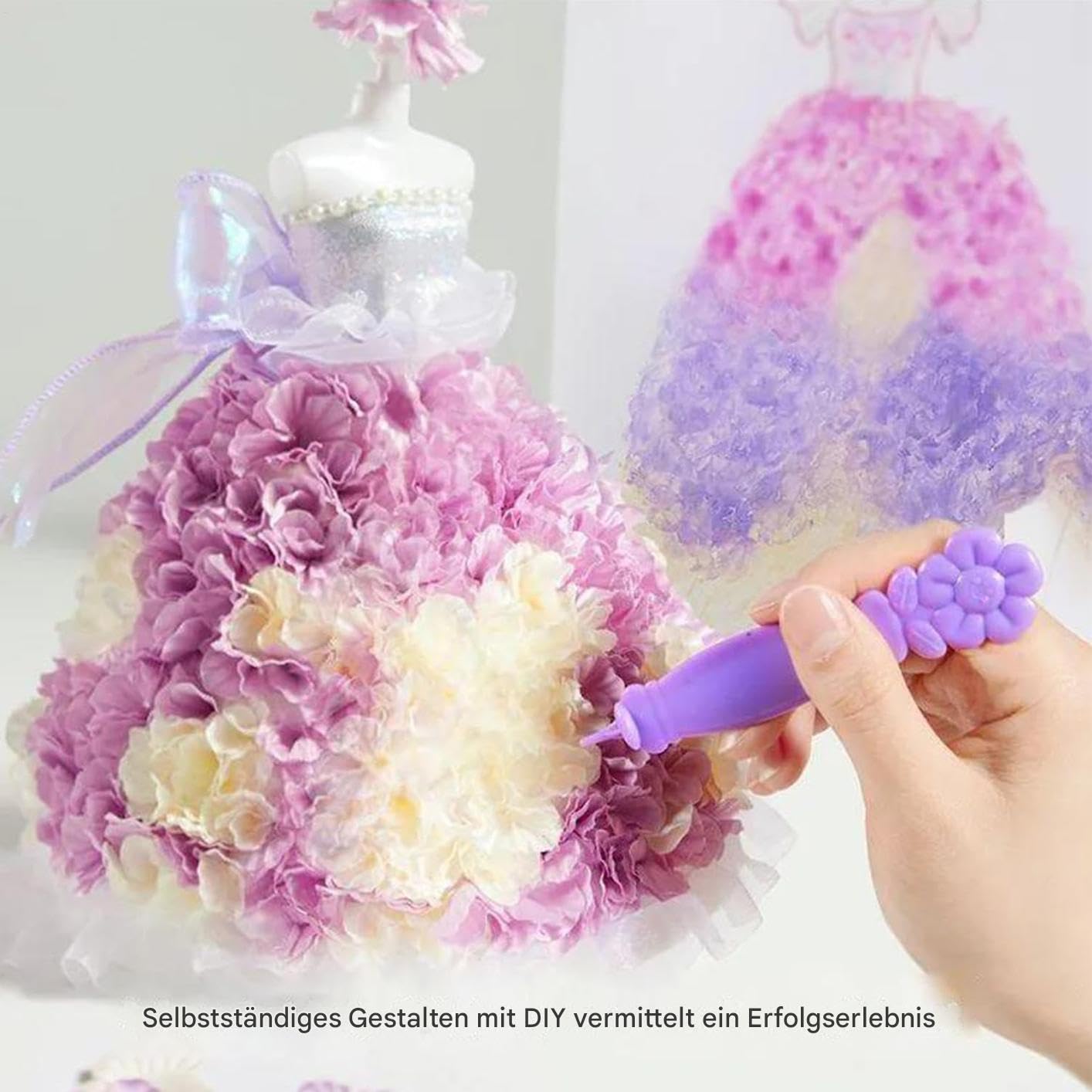 Activités Manuelles Princesse Pour Fille Coffret De Conception De Robe De