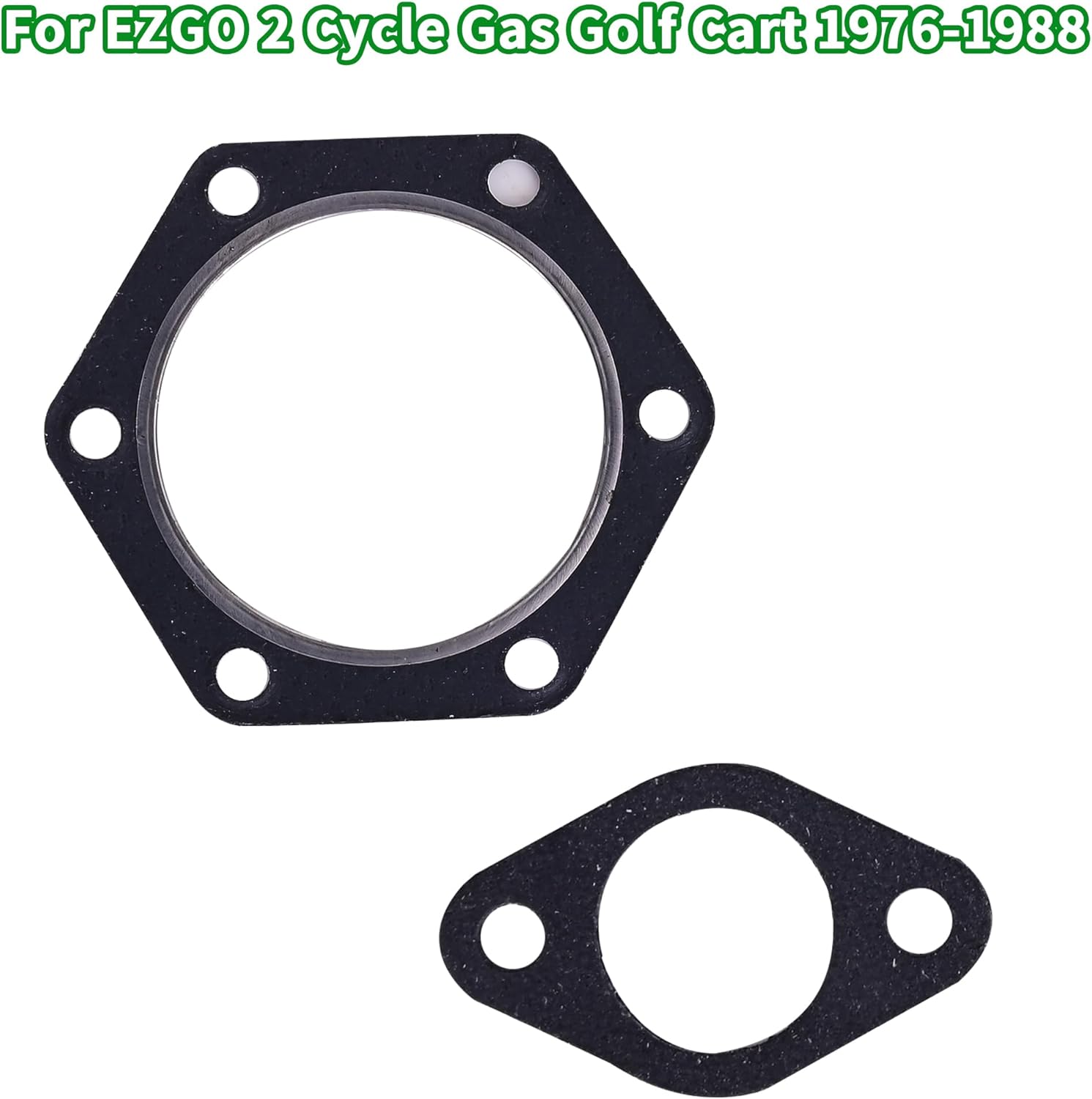 10L0L Golf Cart Piston Rings & Gasket Kit,Piston Rings Kit for EZGO 2 Cycle Gas Golf Cart 1976-1988 72mm Standard Bore 244cc EC25-DS EC25 2PG Engine,Replace OEM#14997-G1 14554-G1