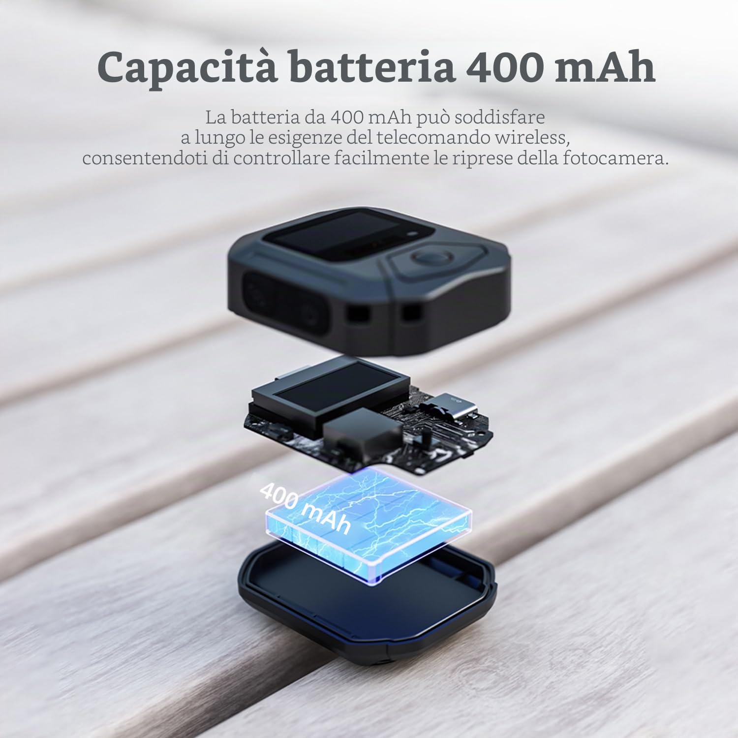 Insta 360 GPS Telecomando Bluetooth compatibile con le Videocamere Insta 360 X5/X4/X3/X2/ACE/ACE PR/ACE PRO 2/GO 3S