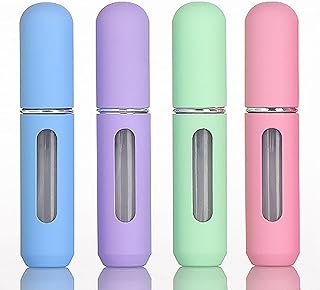 Travel Perfume Refill Bottle Perfume Travel Refillable Travel Perfume Atomizer Refillable Mini Portable Refillable Perfume Atomizer Bottle Travel Must Haves Spray Bottles 5ml Perfume Bottles