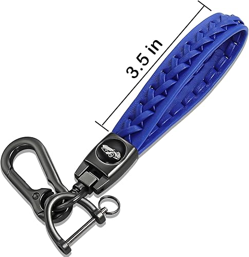 Miniatura 5 de Funda para llavero Honda con llavero de cuero, TPU suave de 5 botones, compatible con llave de automóvil Civic Accord 2022 2023 (rojo), Rojo -