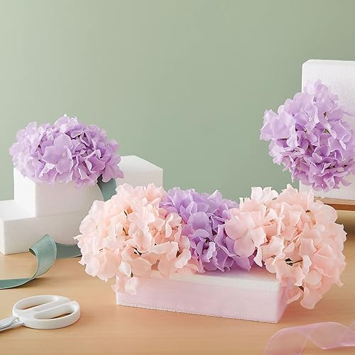 Miniatura 3 de Juvale Bloques de espuma de flores para manualidades, paquete de 6 unidades, 8 x 4 x 2 pulgadas, bloques para arreglos florales, espuma de embalaje