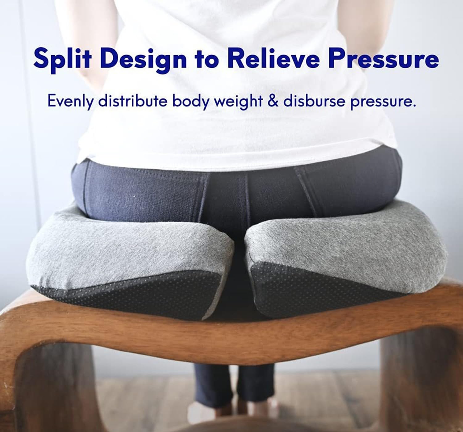 Cuscino Per Sedia Da Scrivania Cuscino Ortopedico In Memory Foam, Cuscino Sedile Auto Cuscino Ergonomico Per Alleviare Il Dolore Al Coccige Sciatica, Per Sedia Da Ufficio