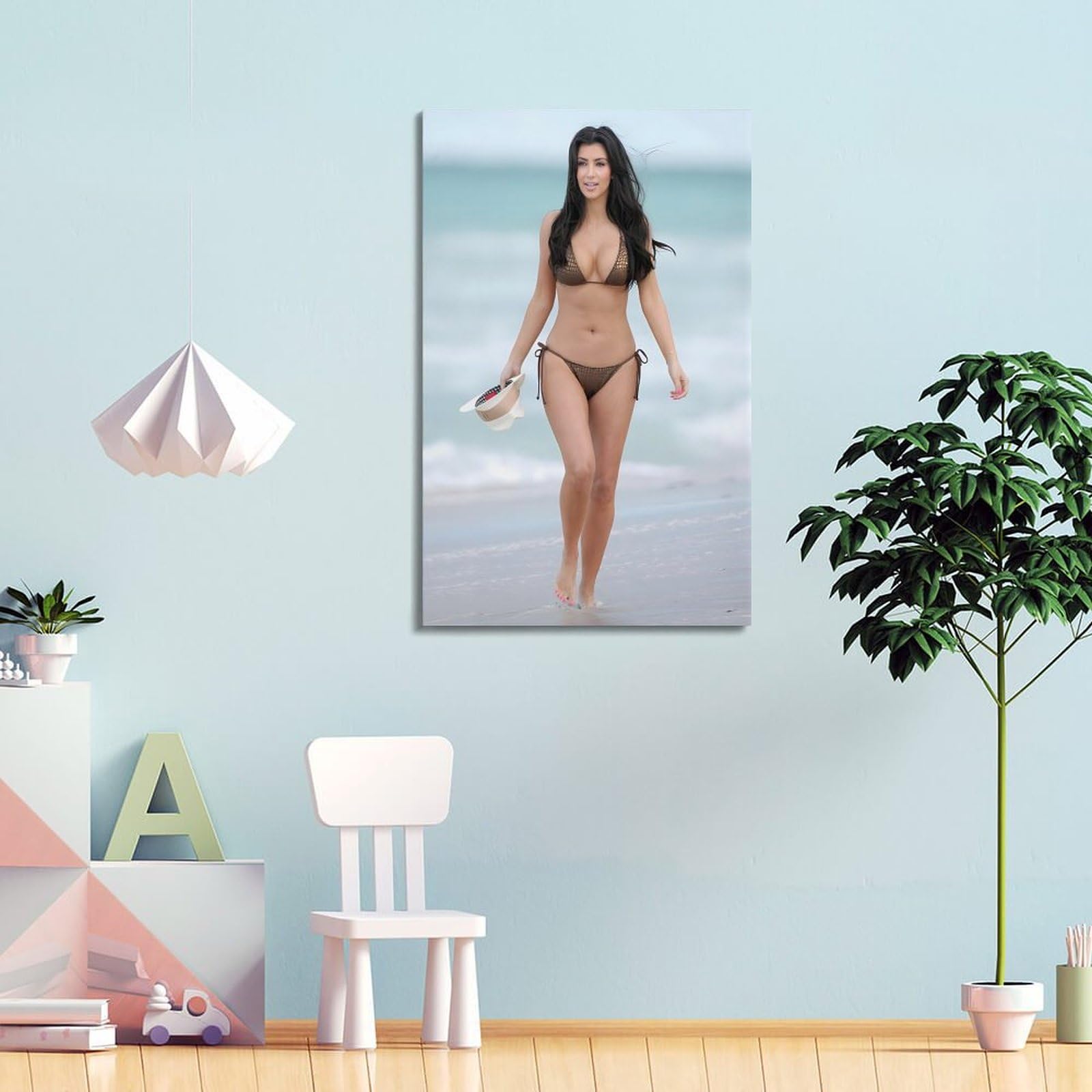 Amazon.com: WUDLi Katrina Kaif Famous Female Star Sexy Poster Painting On  Canvas Wall Art Scroll Picture Print Living Room Walls Decor Homes  20x30inch(50x75cm), Frame-style: Posters & Prints