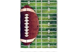 60'' x 80'' Play Ground & American Football Throw Blanket Super Soft...