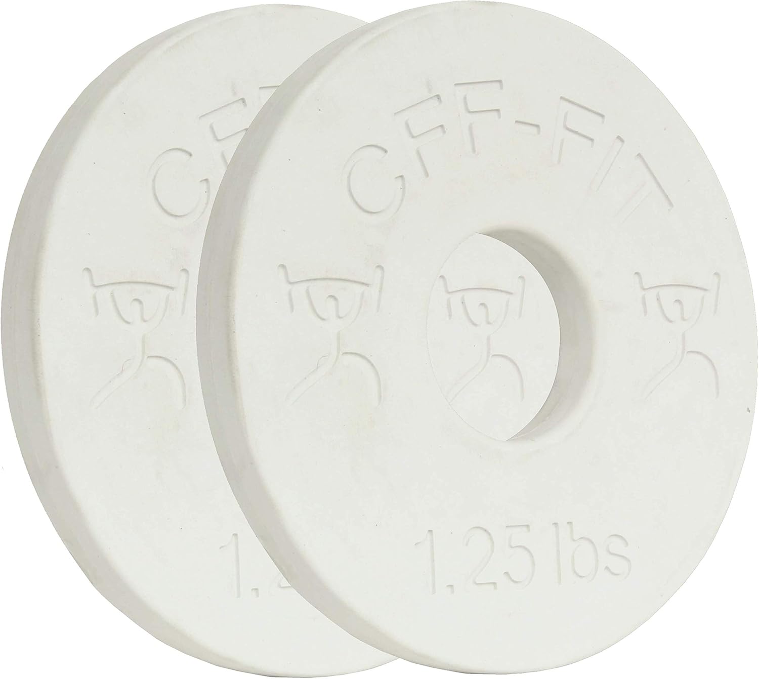 CFF 1.25 lb Competition Rubber Fractional Weight Plates - Pair…