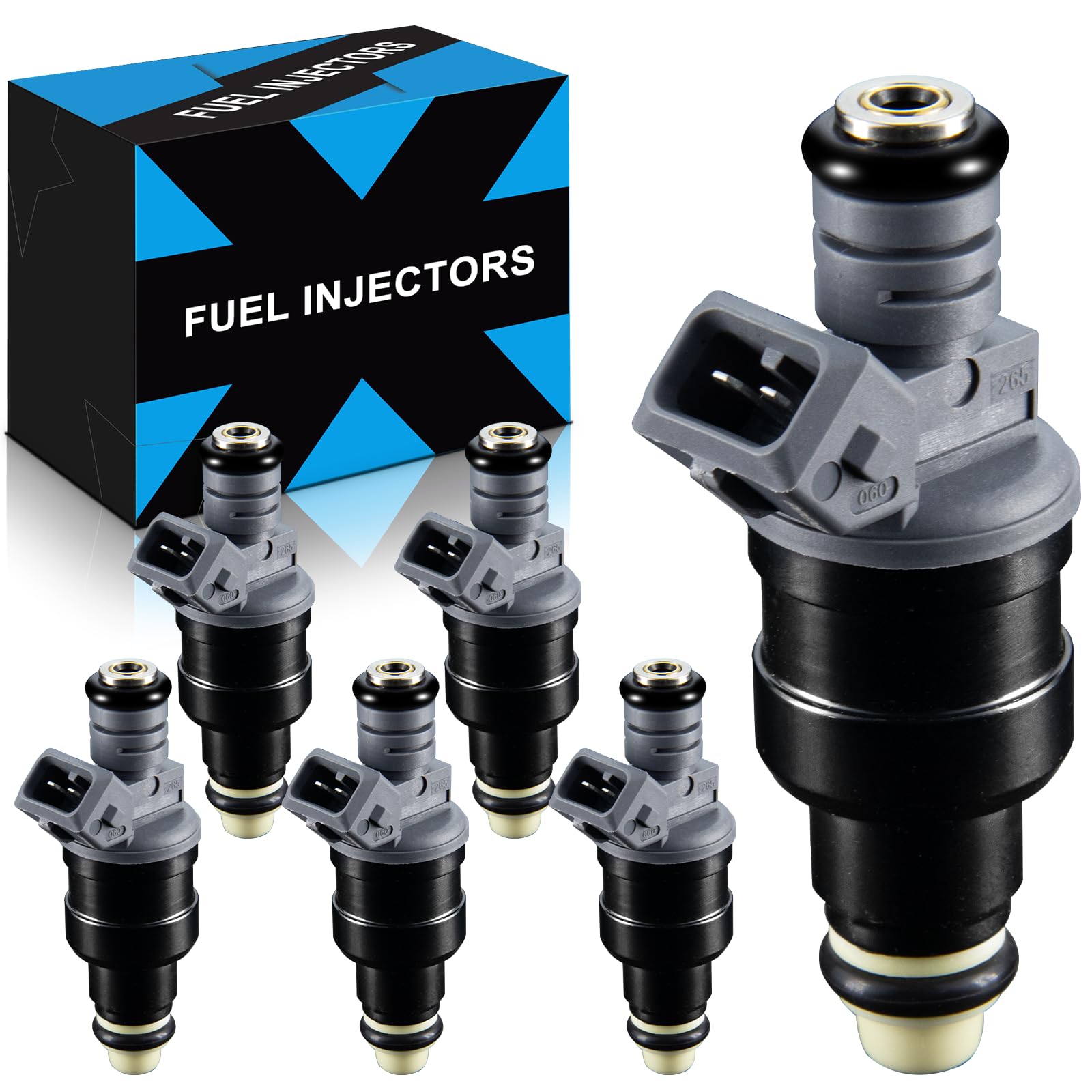 Fuel Injectors Set Flow Matched Fuel Injector Set - 6 EV1 Injectors For ...