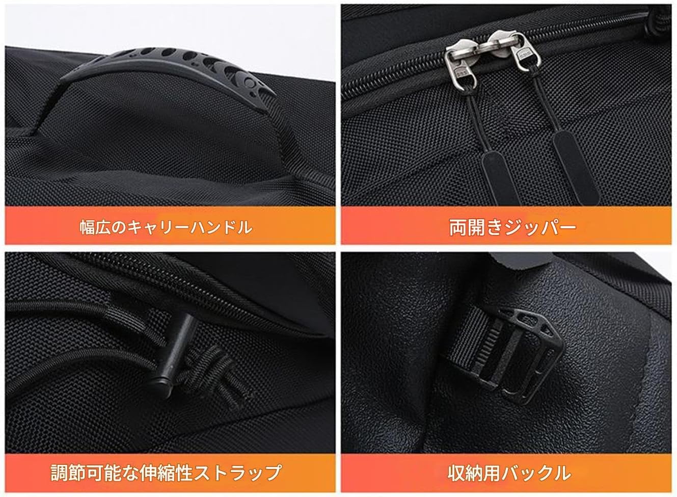 バイク用リアシートバッグ - バイクリアシートサドルバッグ 防水 反射機能付き,夜間走行通勤ツーリングロードトリップサイクリング用ト