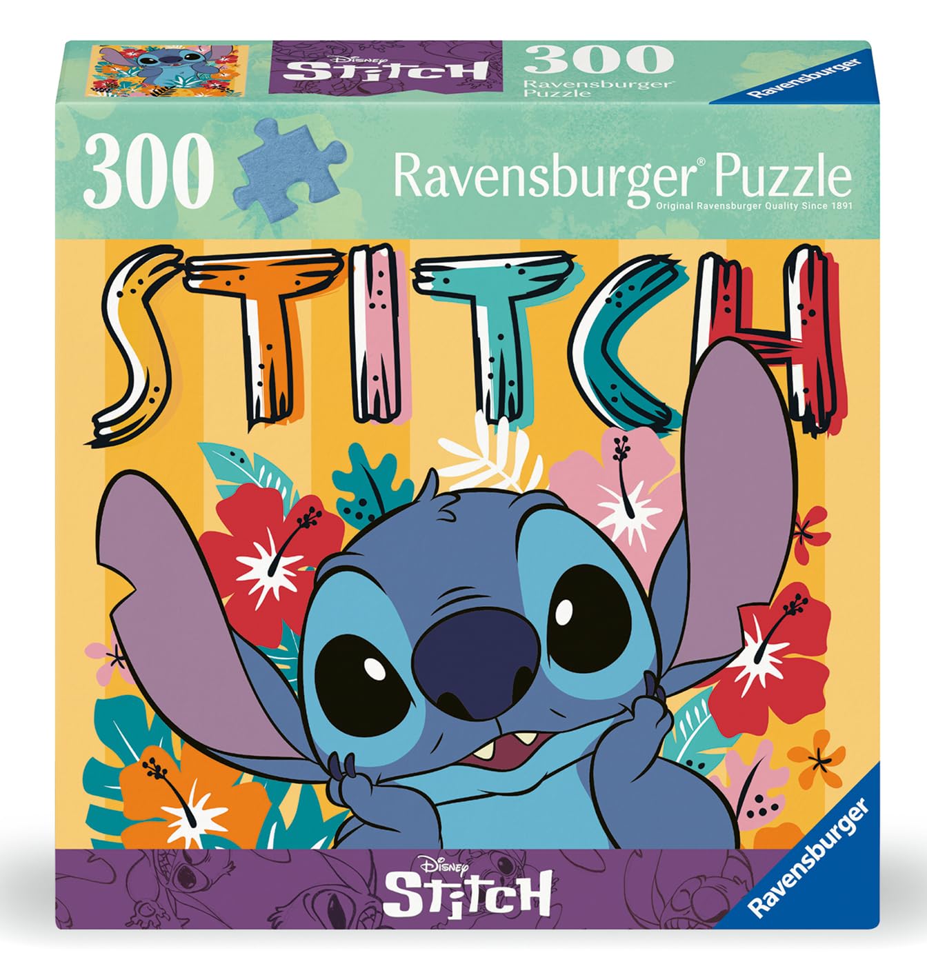 Ravensburger, Disney Stitch Jigsaw, Jigsaws & Puzzles, Entertainment, Gift