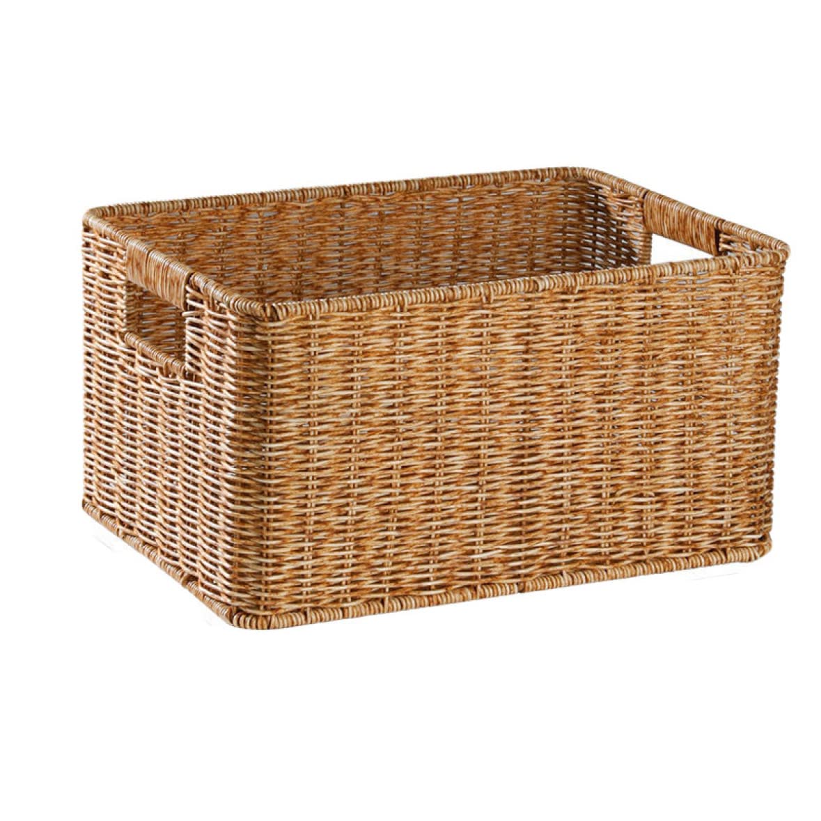 バスケット手作り藤紙収納ボックス1s Amazon.co.jp: 収納バスケット 折り畳み 再生紙バスケット 収納