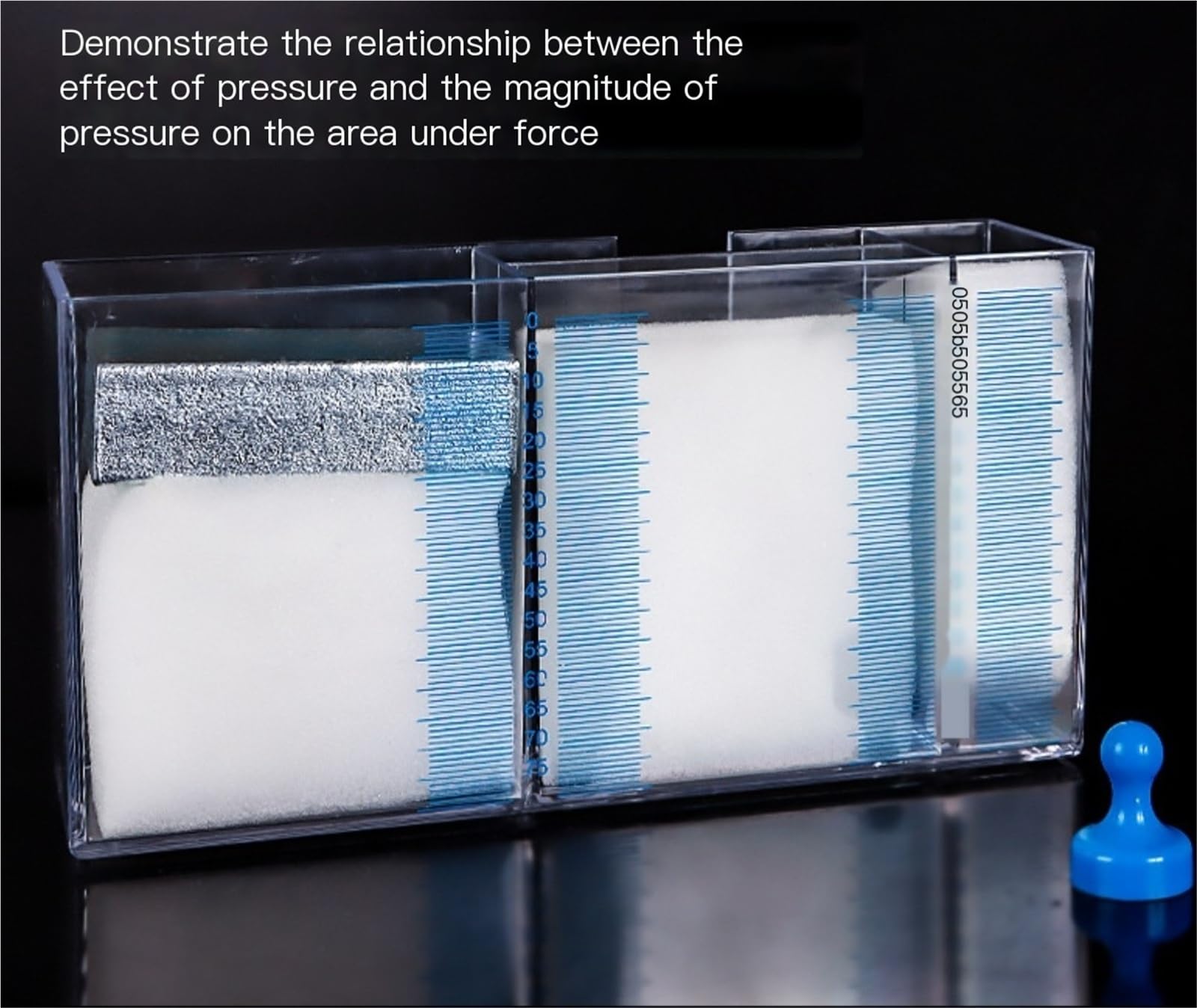 Druckeffekt-Demonstrator, Kraftlager-Bereich, Beziehungsexperiment, Gerät, Mechanik, Physik-Laborgerät, Pädagogische Lehrhilfe For Physikalische Experimente Der Mittel- Und Oberstufe