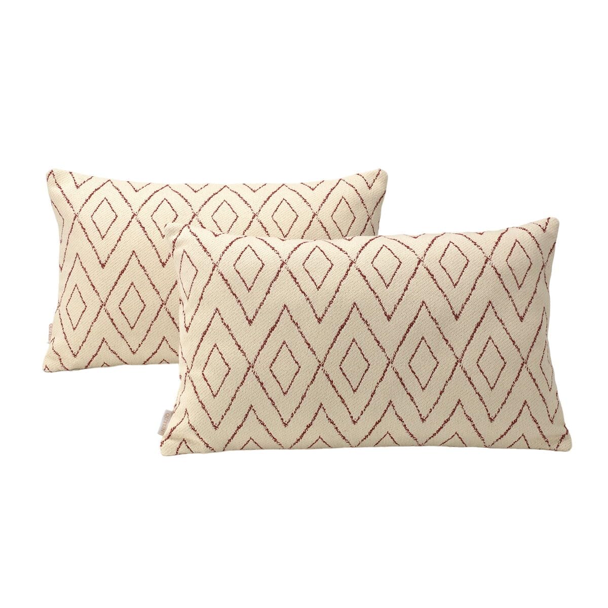 Alexandra House Living Cushion cover Bordeaux 30 x 50 cm 2 units