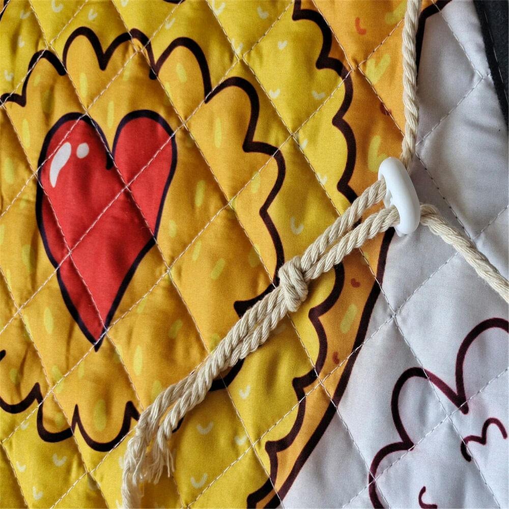 Sac De Rangement Pour Tapis De Jeu - Avec Fenêtre Transparente - À Fixer Au Mur Ou à La Porte - Pour Chambre Enfant, Fêtes - 7
