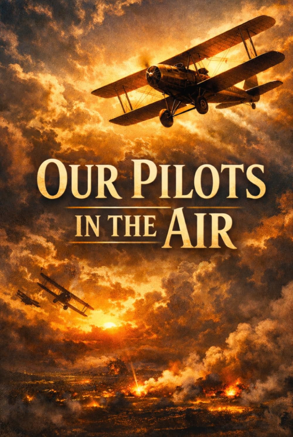 OUR PILOTS IN THE AIR: A World War I Aviation Adventure of Courage, Friendship, and Dangerous Missions in the Skies