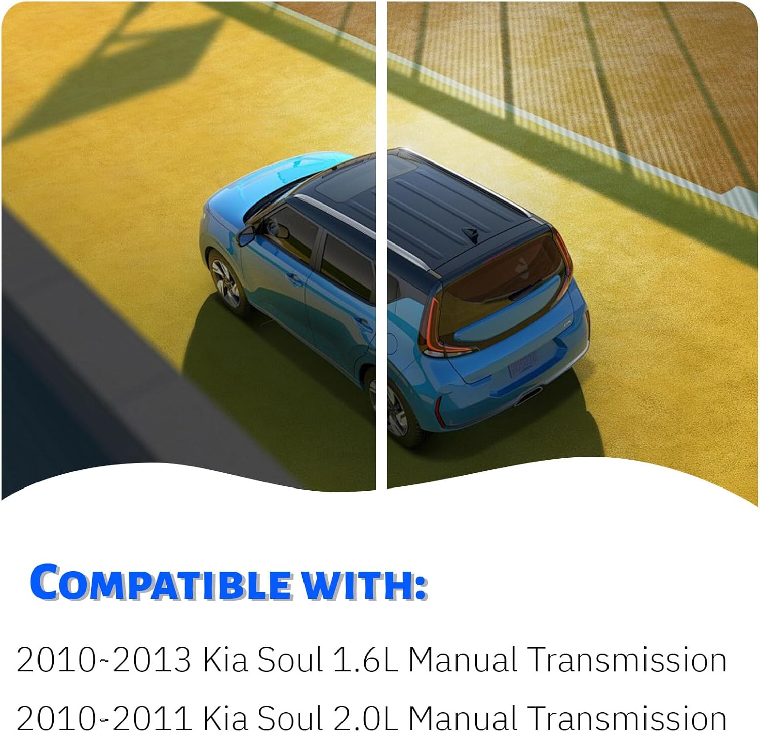 Engine Motor Mount Kit Fit for 2010-2013 Kia Soul 1.6L Manual(Not Automatic) Transmisson, for 2010-2011 Kia Soul 2.0L Manual(Not Automatic) Transmisson OE# A7190 / A71020 / A71008 Transmission Mount