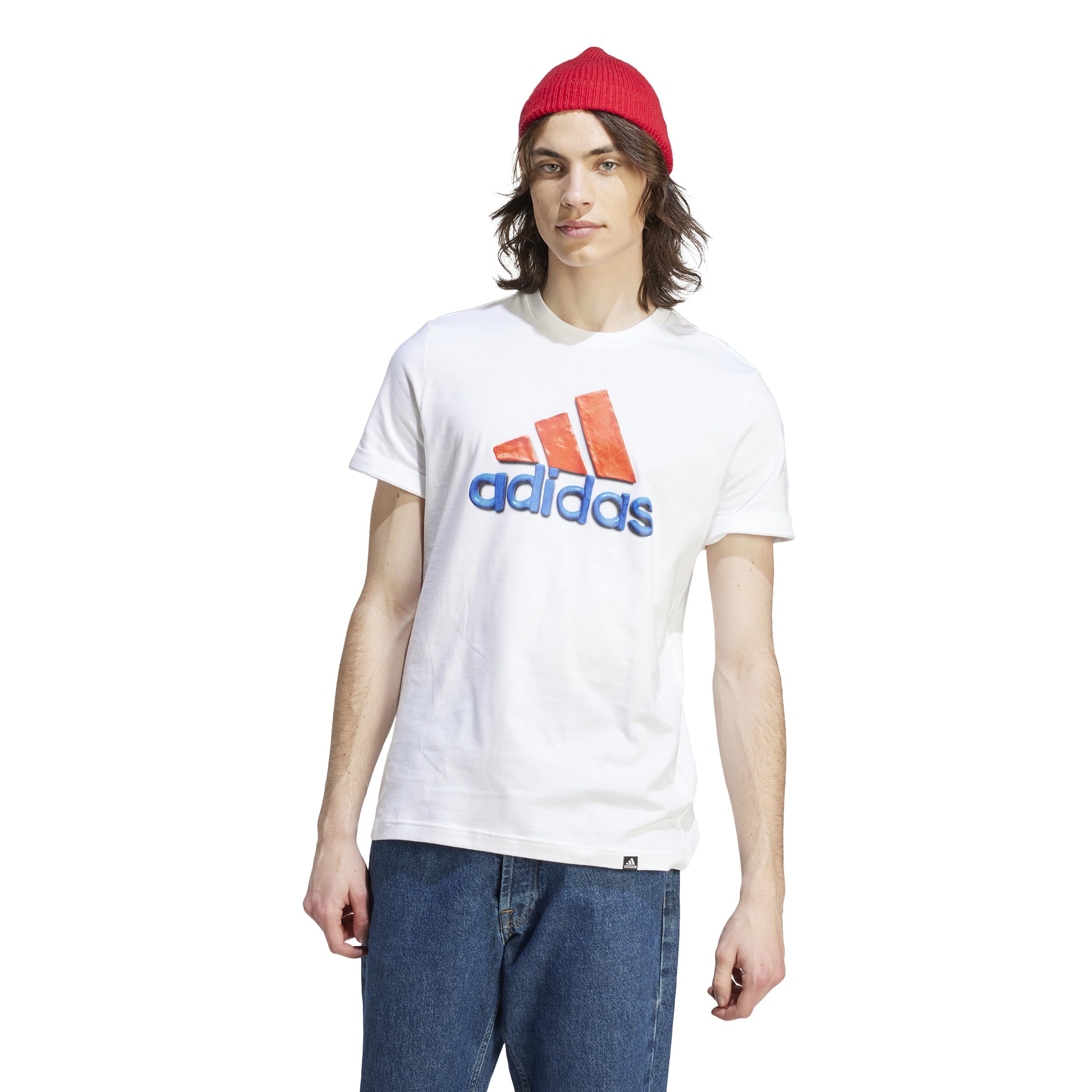 adidasMen M PR FILL T GRAPHIC TEE (SHORT SLEEVE) for Men T-SHIRTS
