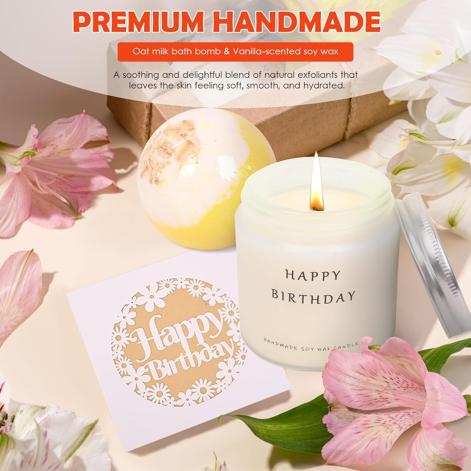 Birthday Gifts for Teen Girls, Happy Birthday Gift Basket for Women, Sister, Friendship, Daughter, Girlfriend, Best Friend, Wife, Her, Female, Cousin, Unique Return Gifts Ideas - Image 5