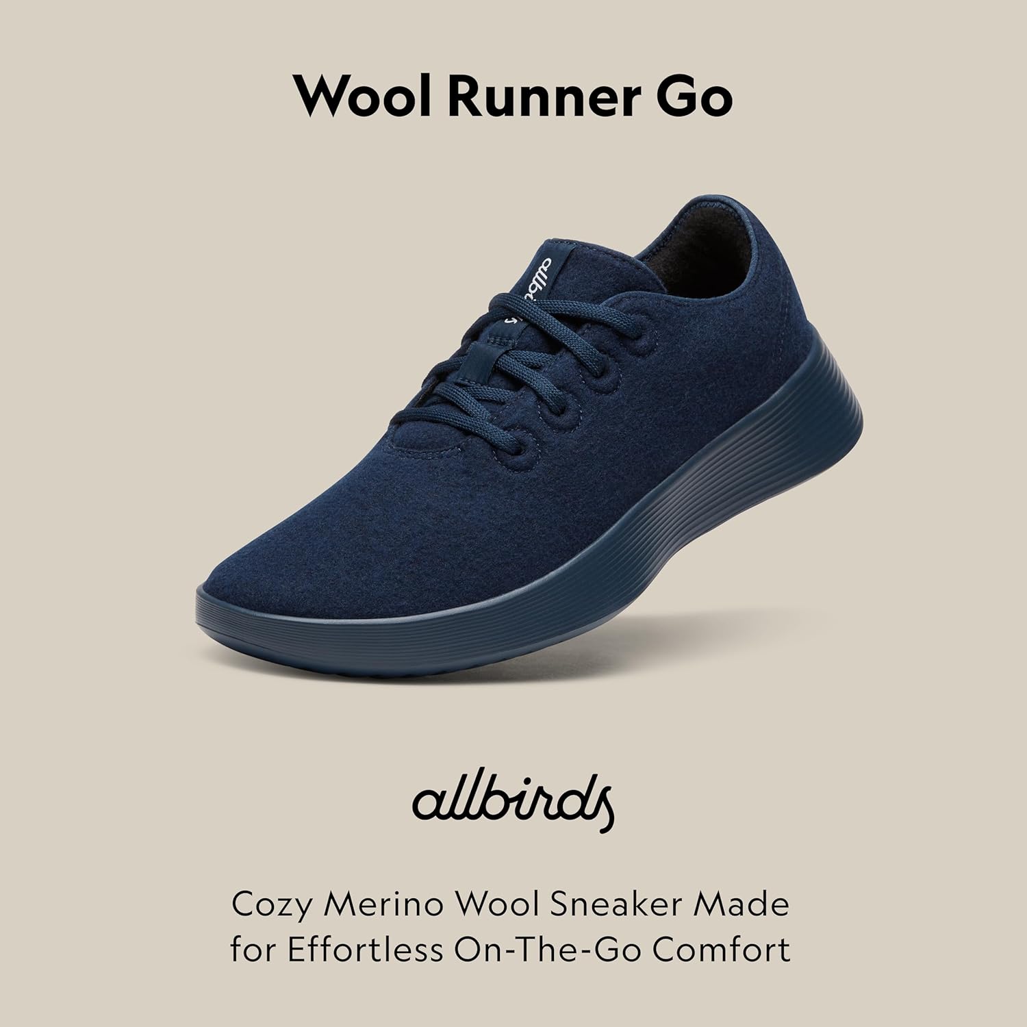 Allbirds Men's Wool Runner Go, Breathable Merino Wool Sneakers - Image 4