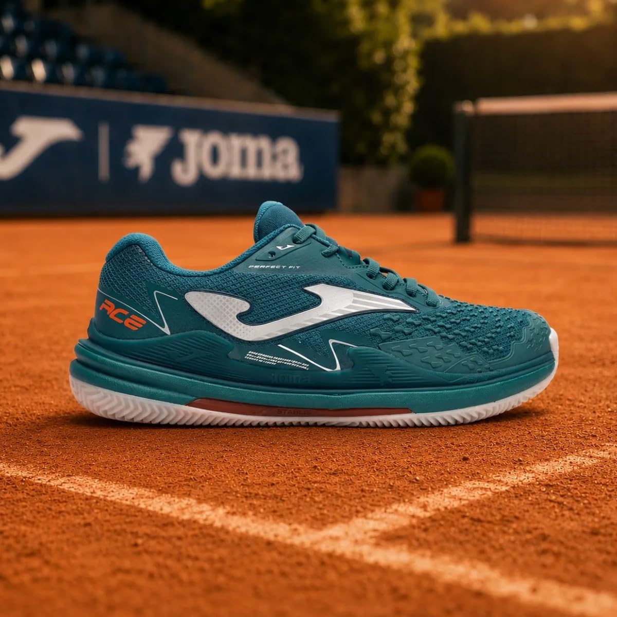 Joma Zapatillas Tenis All Court Hombre Tallas 37-47 Estabilidad con Placa de Carbono y Refuerzo Antitorsión – Ace