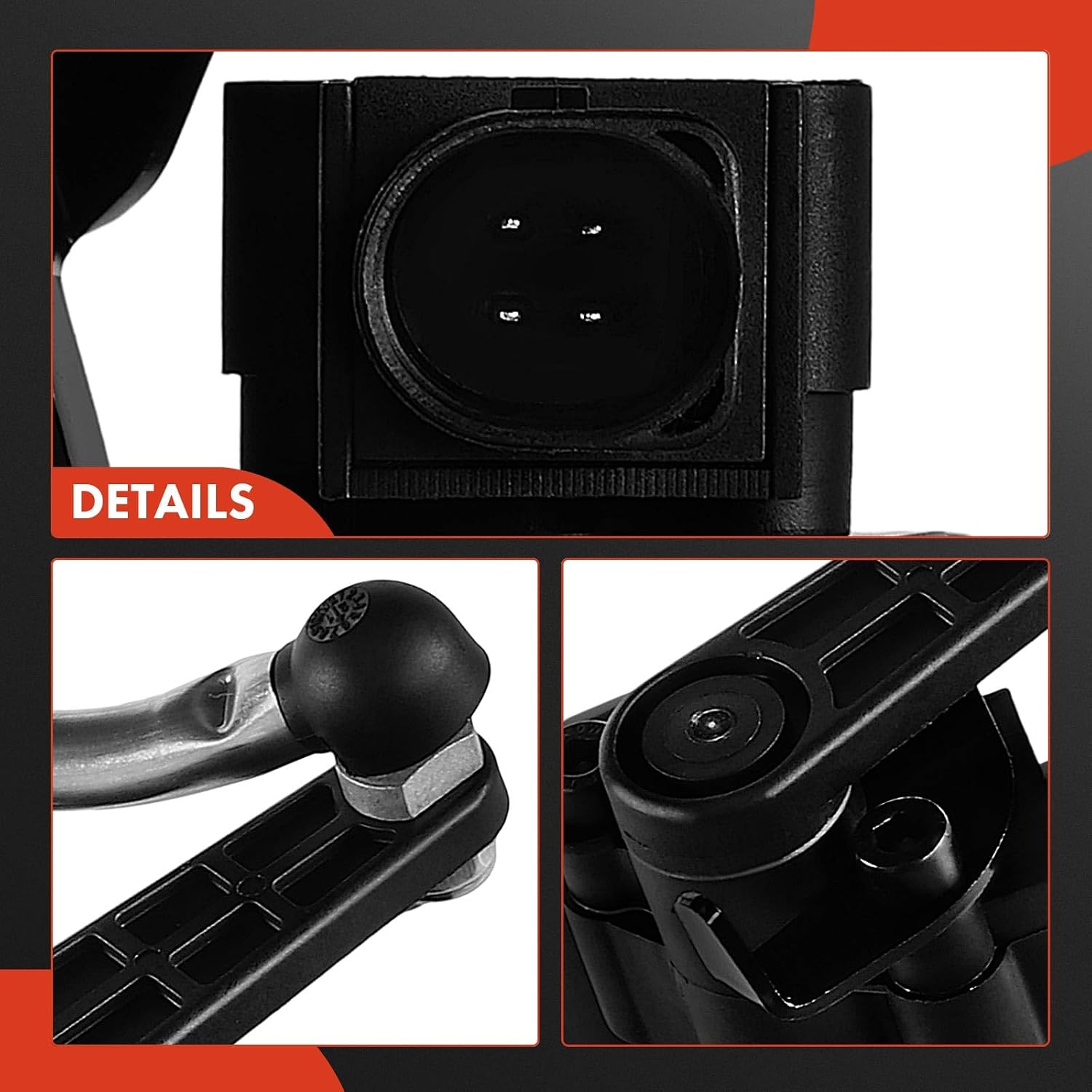 A-Premium Ride Height Level Sensor Compatible with Audi A4 A4 Quattro 2009-2016, A5 2010-2014, A5 Quattro, RS5, S4 S5 allroad, Front Left Driver Side, Replace# 8K0941285P, 8K0941285J, 8K0941285K