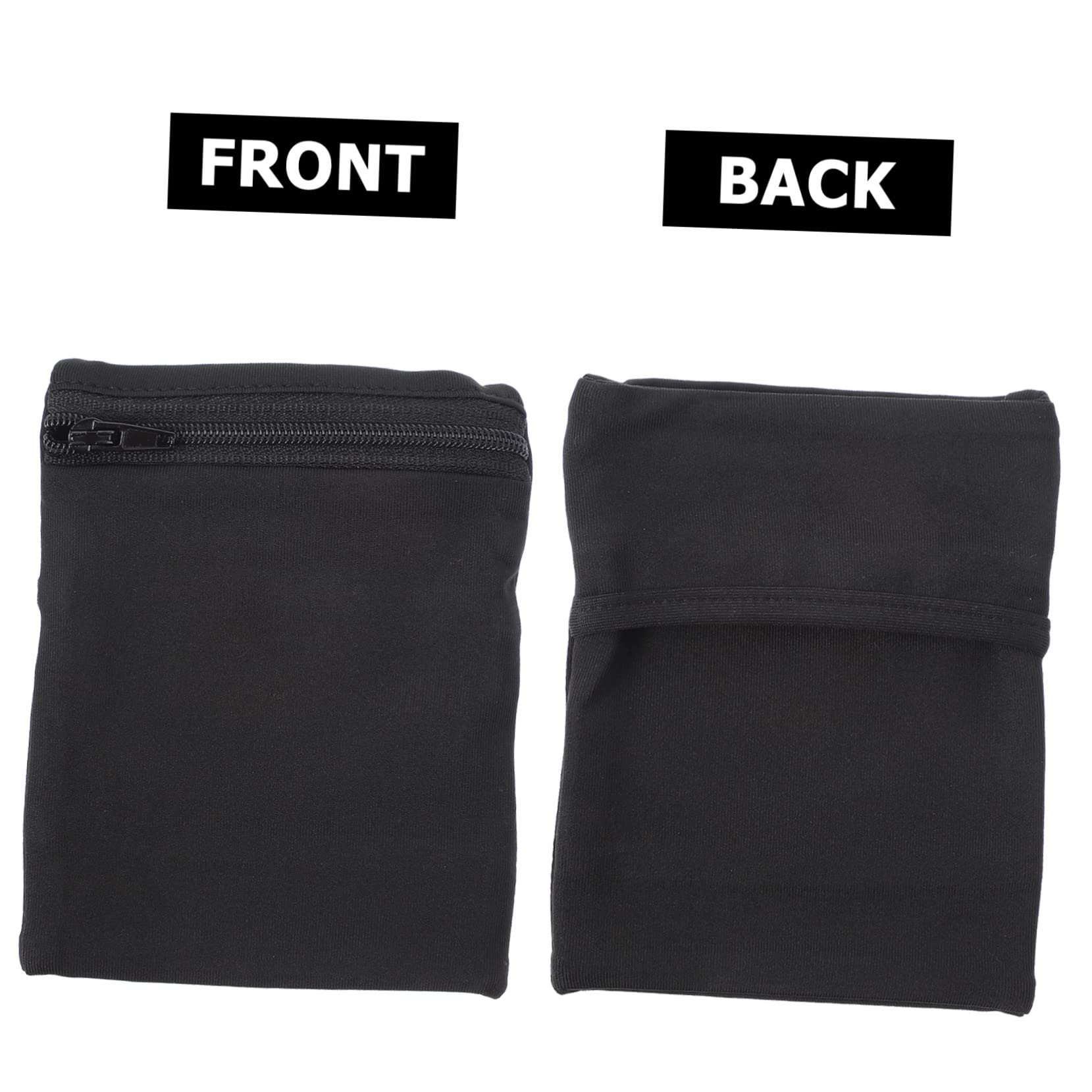 Mikikit 3pcs Running Wrist Bag Sport Backpack Outdoor Phone Holder Armband Phone Gym Backpack for Men Cell Phone Holder for Walking Sports Armband Telephone Fitness Elastic Polyester