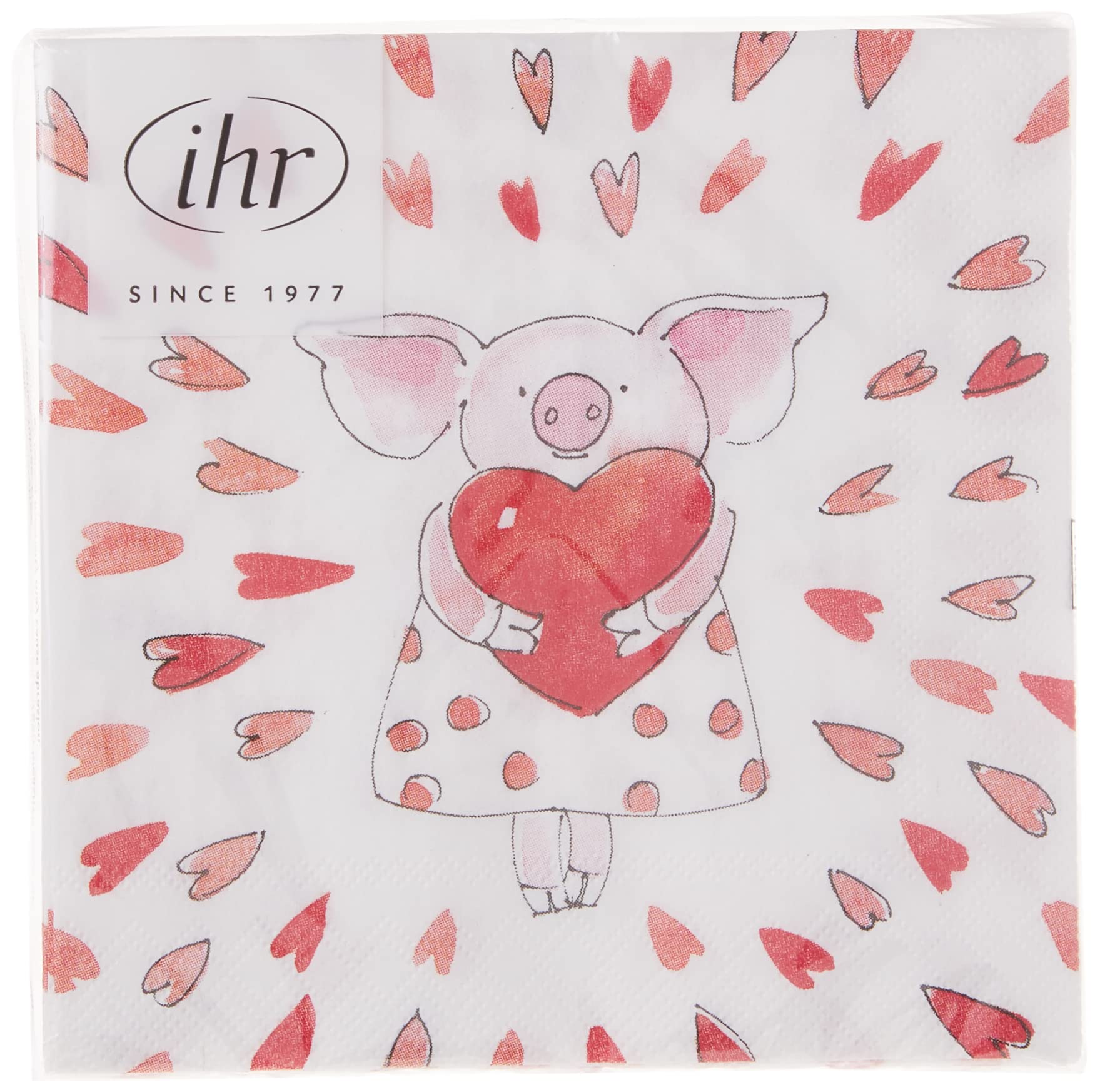 Boston International Lemon Cocktail Napkins - 5x5 Inch, 3-Ply, 20 Count, Live With Zest Design