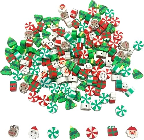 Miniatura 3 de 100 cuentas de arcilla polimérica mixtas Heishi espaciadoras suministros para manualidades, pulseras, aretes, collares, joyería (costura azul)