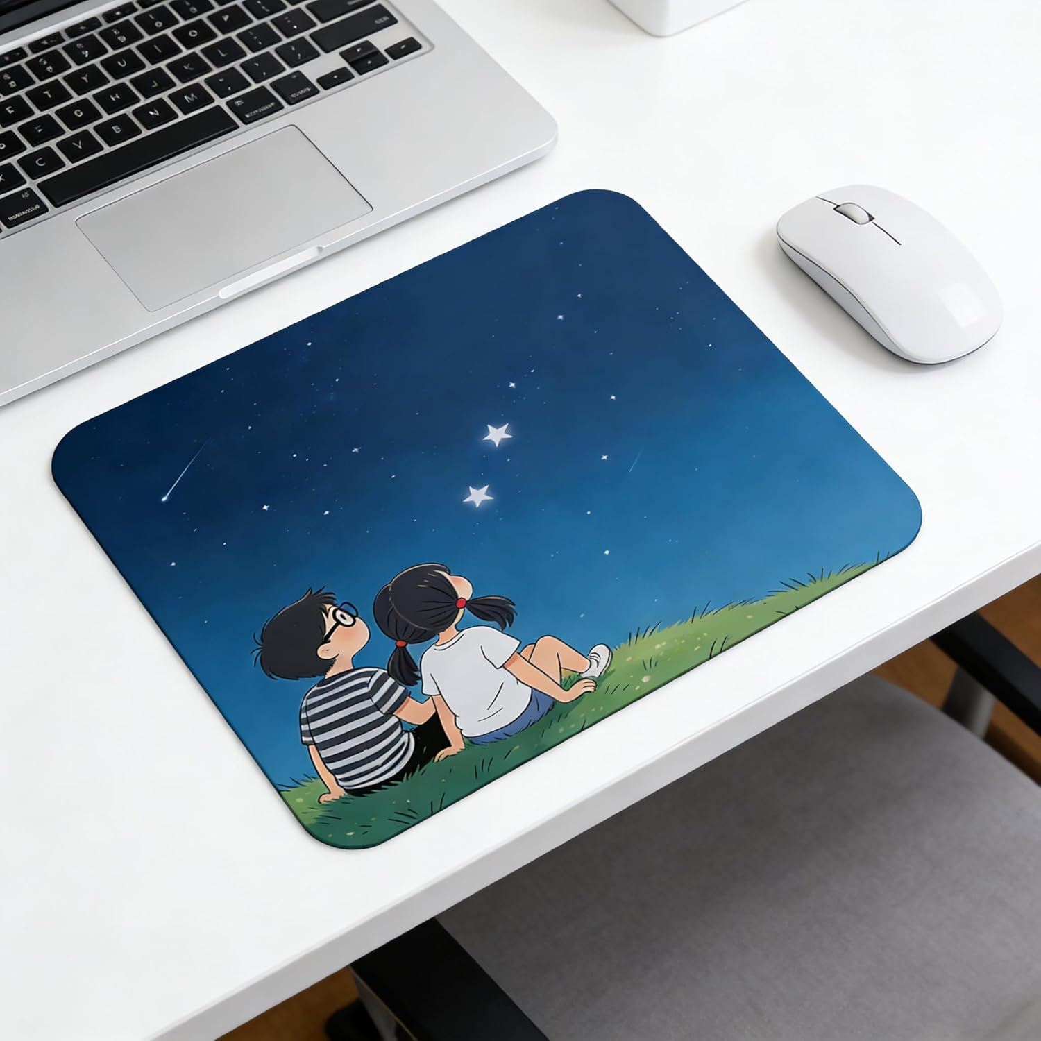 Custom Mouse Pad - Personalized Photo & Text Desk Mat, 2mm/3mm/4mm Thick Non-Slip Rubber Base Gaming Mousepad, for Adults, Couples, Family, Pet Lovers (39.37 * 19.69inches)